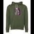 Colorful Unicorn Bella canvas hoodie 3719